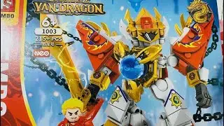 Sembo Blocks: Lego Gundum | Yan Dragon | Full build. #admiraladit #lego #legogundam #yandragon