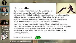 Muhammad's Morality: Breaking Oaths & Exploiting Slaves?