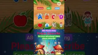 ABC kiddos songs /Kiddos learn ABCD song /abc /#abcdrhymesforkids