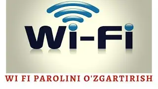WI FI PAROLI TELEFONDAN O'ZGARTIRISH!!! NASTROYKA QLISH!!! HAMMASI NO'LDAN☺️😉
