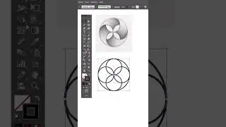 Flower design Illustrator cc #illustratortutorial #adobeillustratorcc #adobe_illustrator_tutorial