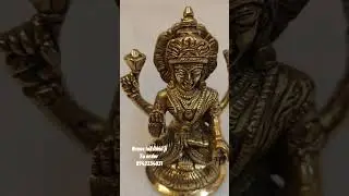 Brass Lakshmi Idol available at lokesh marketing to order 9742334031 #brassgodidol #lakshmivarsha