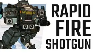 Rapid Fire Shotgun Cicada Build - Mechwarrior Online The Daily Dose #1328