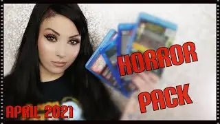 April 2021 HORROR PACK UNBOXING! | & March Movie Review...YIKES!