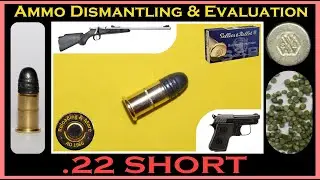 .22 SHORT Deconstruction (Sellier & Bellot 28.1gr LRN V355507) Ammo Dismantling & Evaluation