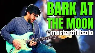 Bark at the Moon SOLOS - How to REALLY Play them!