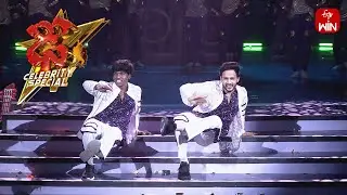 Yuvakula  Song - Adarsh Performance | Dhee Celebrity Special | 27th March 2024 | ETV Telugu