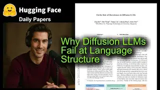 Why Diffusion LLMs Fail at Language Structure