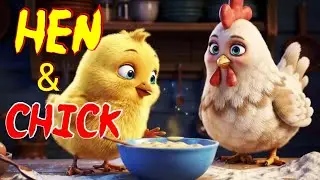Hen and Chick | Cute Short Story for Kids in English #cartoons #kidscontent #henandchicks