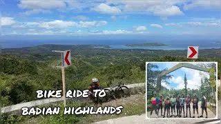 Bike ride to Badian Highlands 2025