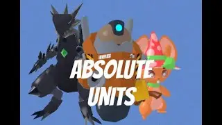 Munchweel, Shawchi, and Obsidrugon: Mega Tanks
