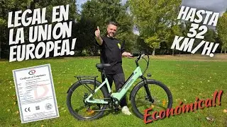 Hillmiles MileCity 1. Una E-Bike Económica y Legal en España que es SuperCómoda!!