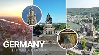 Epic Drone View of Germany 🇩🇪 | Cochem Castle, Koblenz & Heidelberg