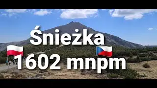 Śnieżka. Wejście na szczyt z Karpacza Górnego.