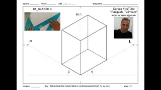 04.classe3.Assonometria Isometrica di un Parallelepipedo