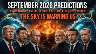 SEPTEMBER 2026 PREDICTIONS - Fall of leadership, Truth and the old order - The sky is warning us !!