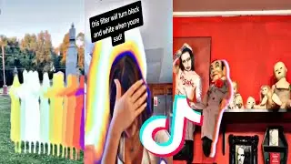 TIKTOK ghost filter👻 compilation (Mood filter) Reality Ripple Effect