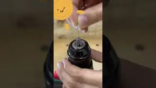 Cool lifehack for drilling. #tutorial #drill