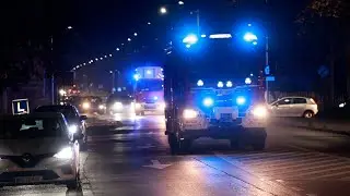 JRG Kluczbork alarmowo do pożaru komina