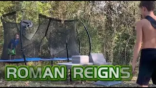 WWE; Kids Wrestling Brock Lesner VS Roman Reigns VS LIV MORGAN!!
