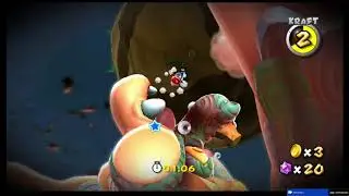Let's Play Super Mario Galaxy 2 100% [Semi-Blind] - Part 3