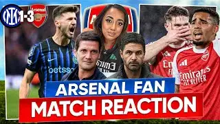 UEFA CHAMPIONS LEAGUE MATCH-WEEK 7: INTER MILAN 1-3 ARSENAL FULL MATCH HIGHLIGHTS & GOALS