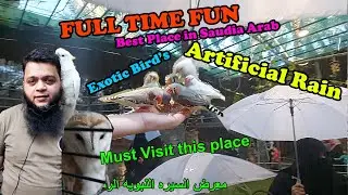 Artificial Rain In Madina / AZAD PARINDEY / FULL TIME FUN / EXOTIC BIRD'S.... Must Visit....