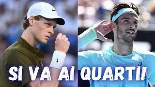 🇮🇹🔝UN MUSETTI STUPENDO BATTE FRITZ‼️🇮🇹SINNER DOMA DARDERI🇮🇹‼️ Ottavi di finale Australian Open 2026🎾
