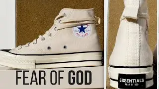 CONVERSE x FEAR of GOD ESSENTIALS CHUCK 70: Unboxing, review & ON FEET
