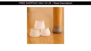 Silicone table and chair foot cover, stool floor protection mat