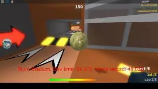 Super Blocky Ball: Stunt Stadium - Dev time beaten(Beginner)