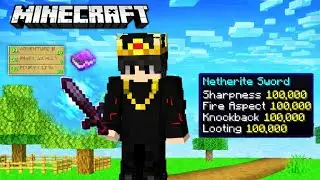 Minecraft But I Got INSANE Enchantments 😱