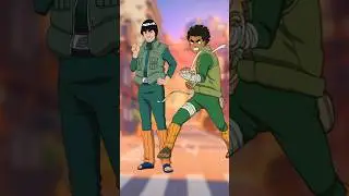 Might guy vs rock lee | who is strong? #naruto #mightguy #rocklee #narutoshippuden #youtubeshorts