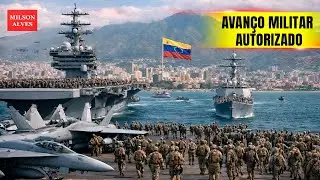 MILITARES em AVANÇO contra MADURO; EUA concentram forças no Cerco à Venezuela