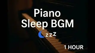 Solo Piano Sleep Music 🎹 | 1 Hour of Relaxing Piano for Deep Sleep & Stress Relief