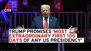 Trump promises harsh immigration limits at pre-inauguration rally
