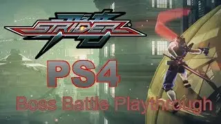 Strider Boss Battle Playthrough Part 16 (PS4)