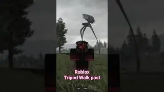 Roblox Gaming Tripod Walk Past War of the Worlds. #delabnd #roblox #tripods