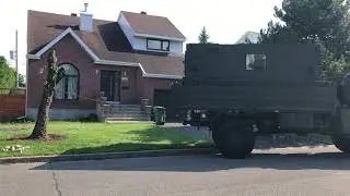 MAN KAT 1 pulling Out Full Size Tree