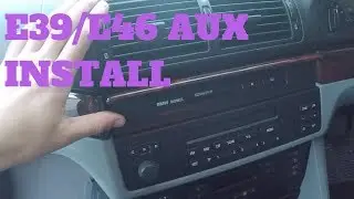 BMW E39 5 series /E46 Pre September 2002 Aux install (Cheap!)