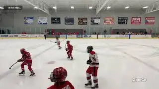 Testing the XBot Go at a hockey game