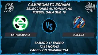 CESA SUB 16 FS | EXTREMADURA - MELILLA