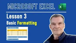 Урок 3 &mdash; Форматирование в Excel | Полное руководство по Excel с нуля | Первые шаги с Excel