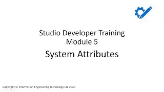 Module 5 - System Attributes