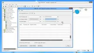Sage 300 ERP - Capturing a Batch of Pre-authorized Credit Card Payments