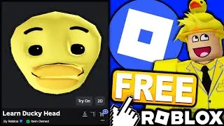 EVENT! HOW TO GET THE Roblox Learn Ducky Head! (ROBLOX LEARN! NEW OFFICIAL EVENT)