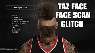 NBA 2K17 HOW TO GET UGLY TAZ/FACE SCAN GLITCH FOR YOUR MYPLAYER! EASY! After Patch