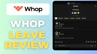 How To Leave A Review On Whop (Quick Tutorial)