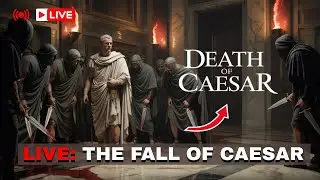 The Death of Caesar | Betrayal in the Roman Senate [Live Stream]