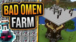 BAD OMEN FARM (TUTORIAL) ✨ Minecraft 1.21 ✨ ErikOnHisPeriod